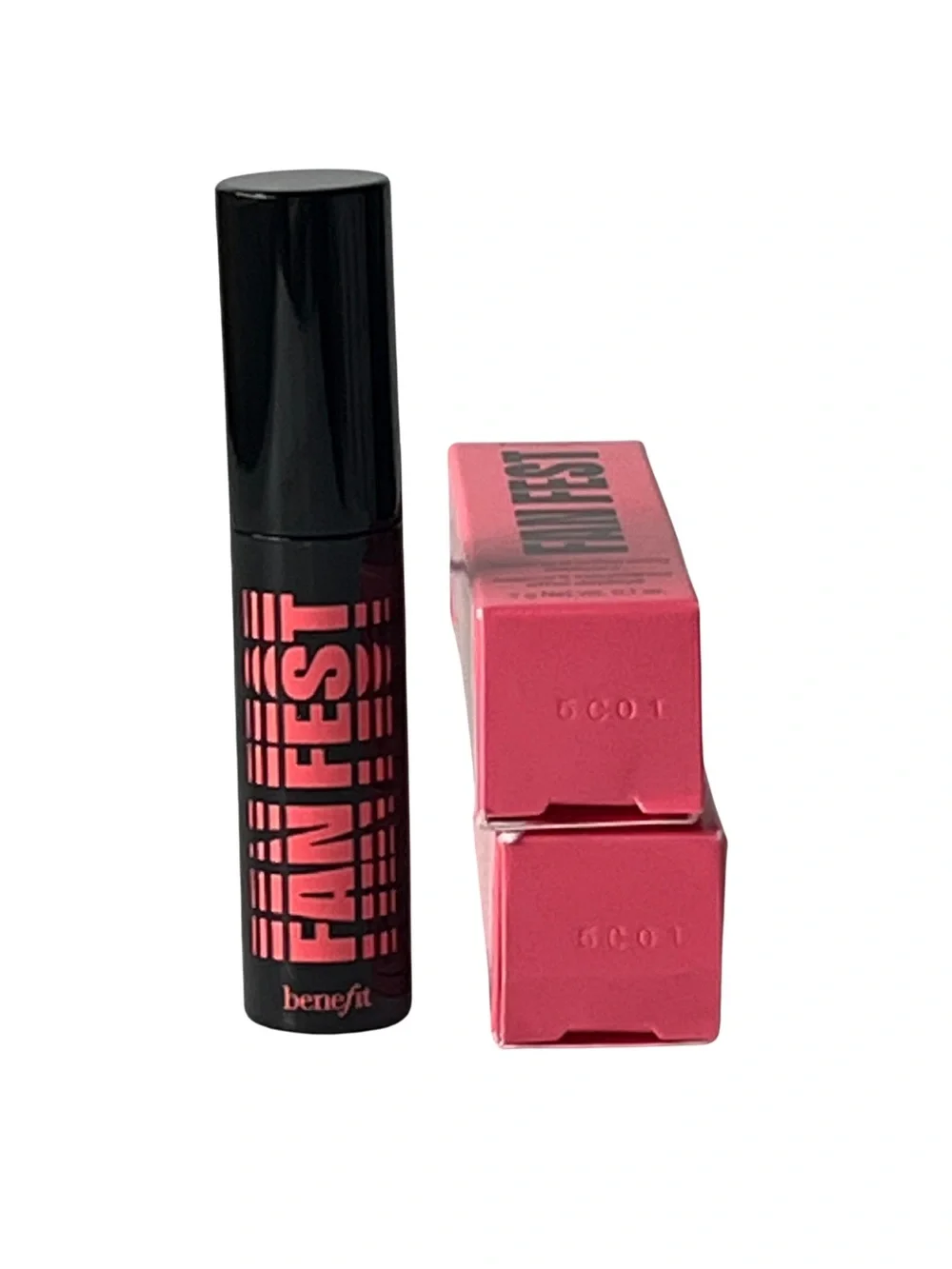 Benefit FAN FEST Fanning & Volumizing Mascara Duo Hyper Black NIB